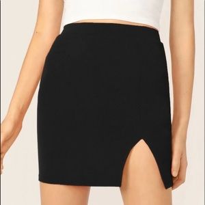 SHEIN black skirt